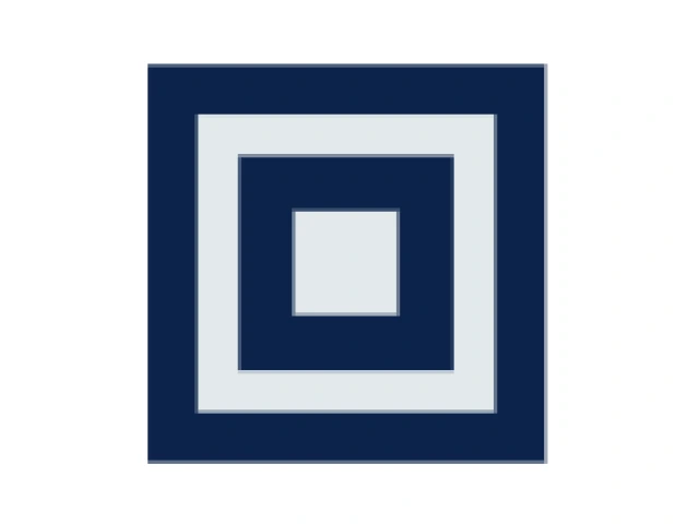 nested blue and gray boxes